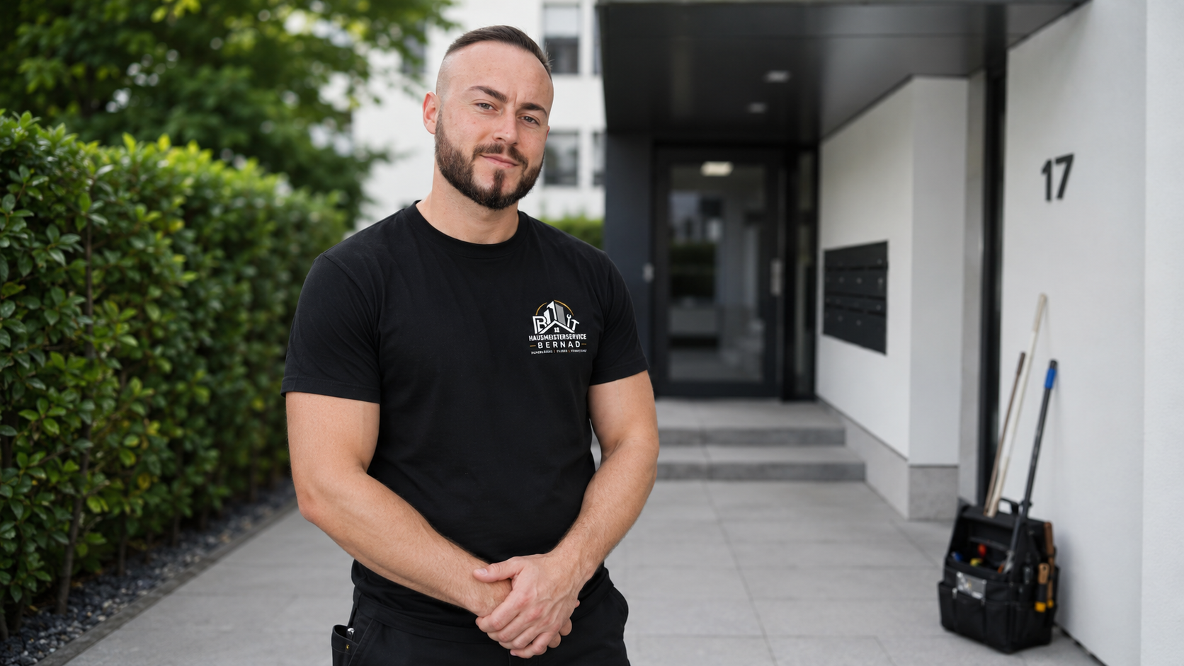 Bernad Bilalovic – Inhaber des Hausmeisterservice Bernad